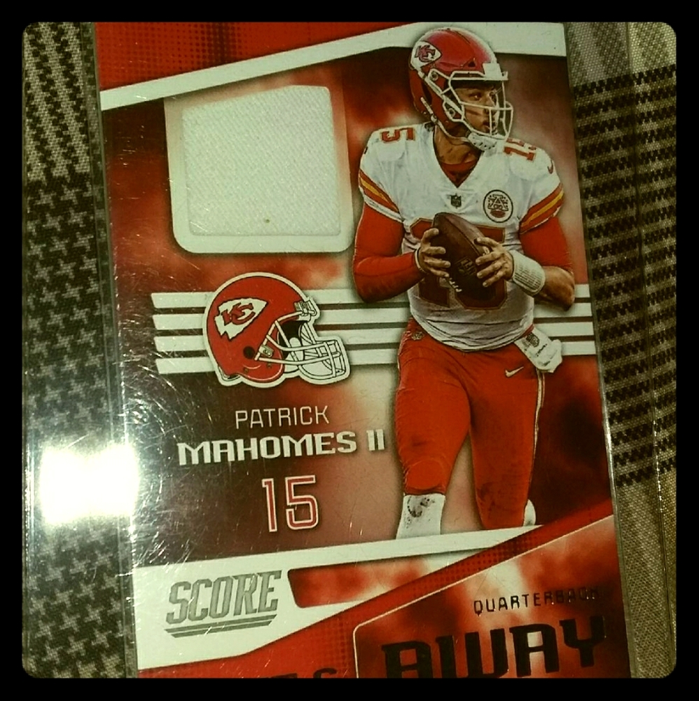 Patrick Mahomes Patch Card